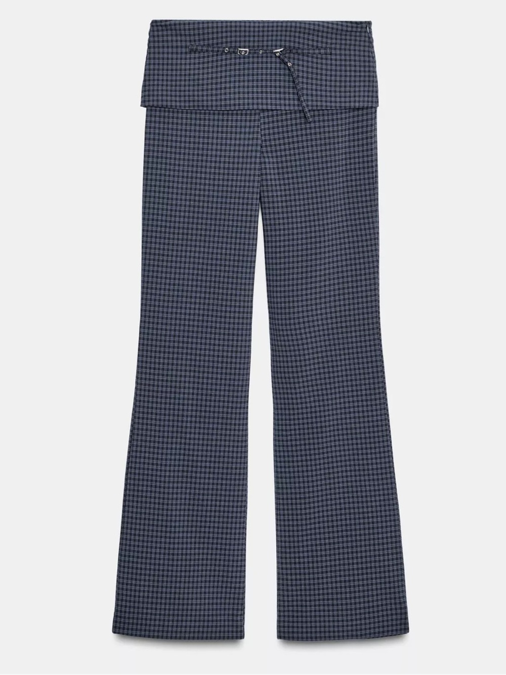 ZARA Checked Belted Trouser